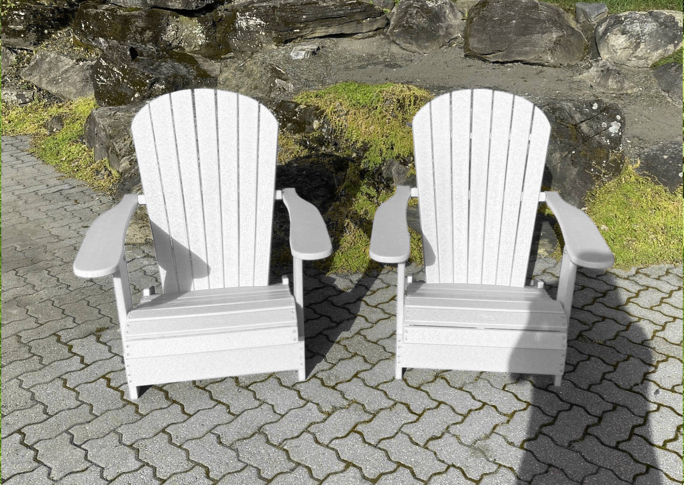 Poly-Luxe Folding Royal Adirondack Chair (Large)