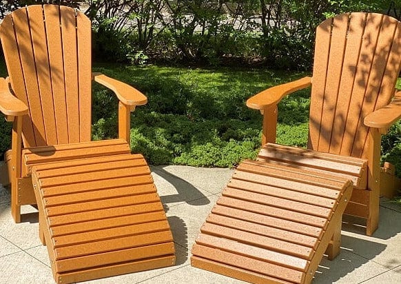 Poly-Luxe Recycled Plastic Classic Adirondack Chair (Standard)