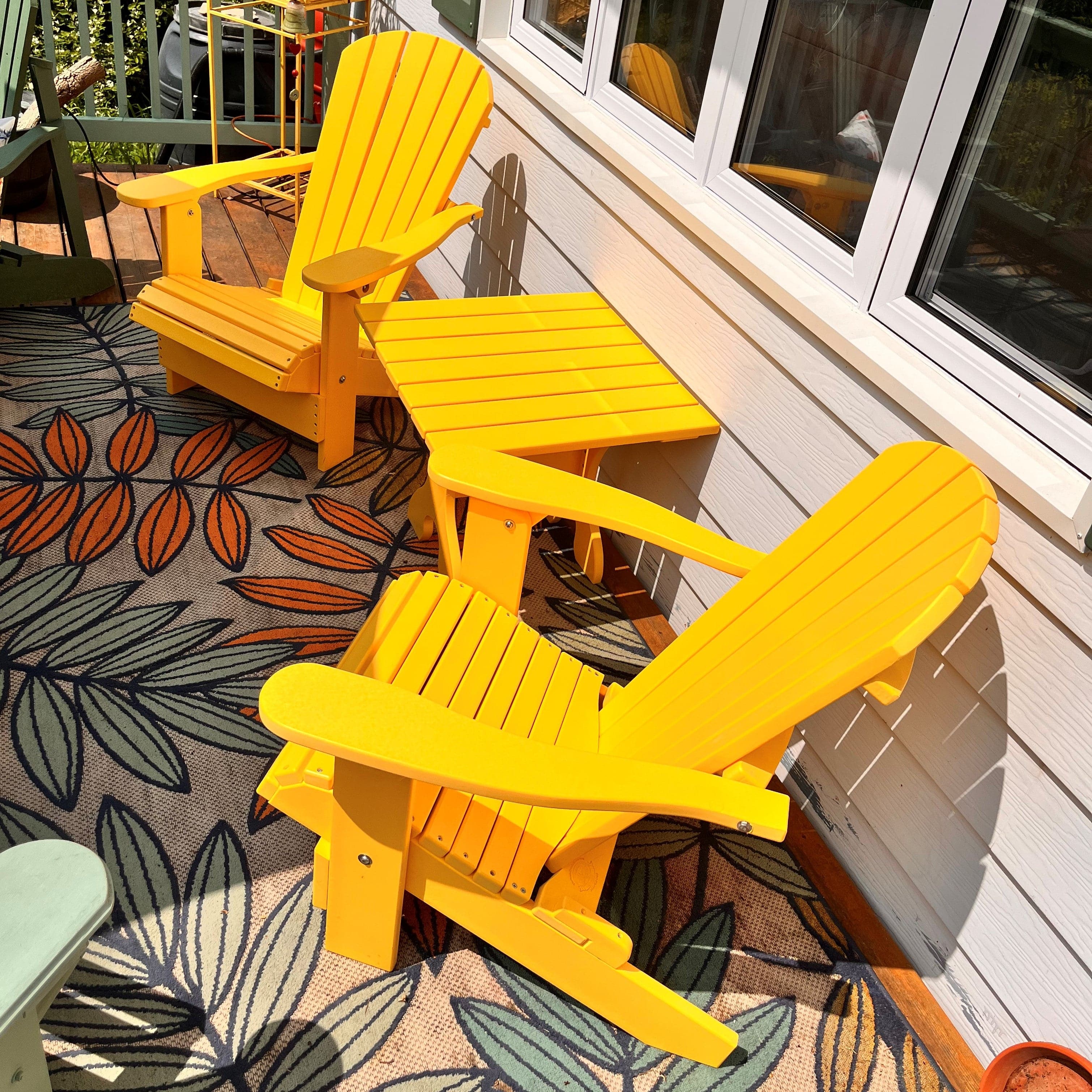 Poly-Luxe Recycled Plastic Classic Adirondack Chair (Standard)