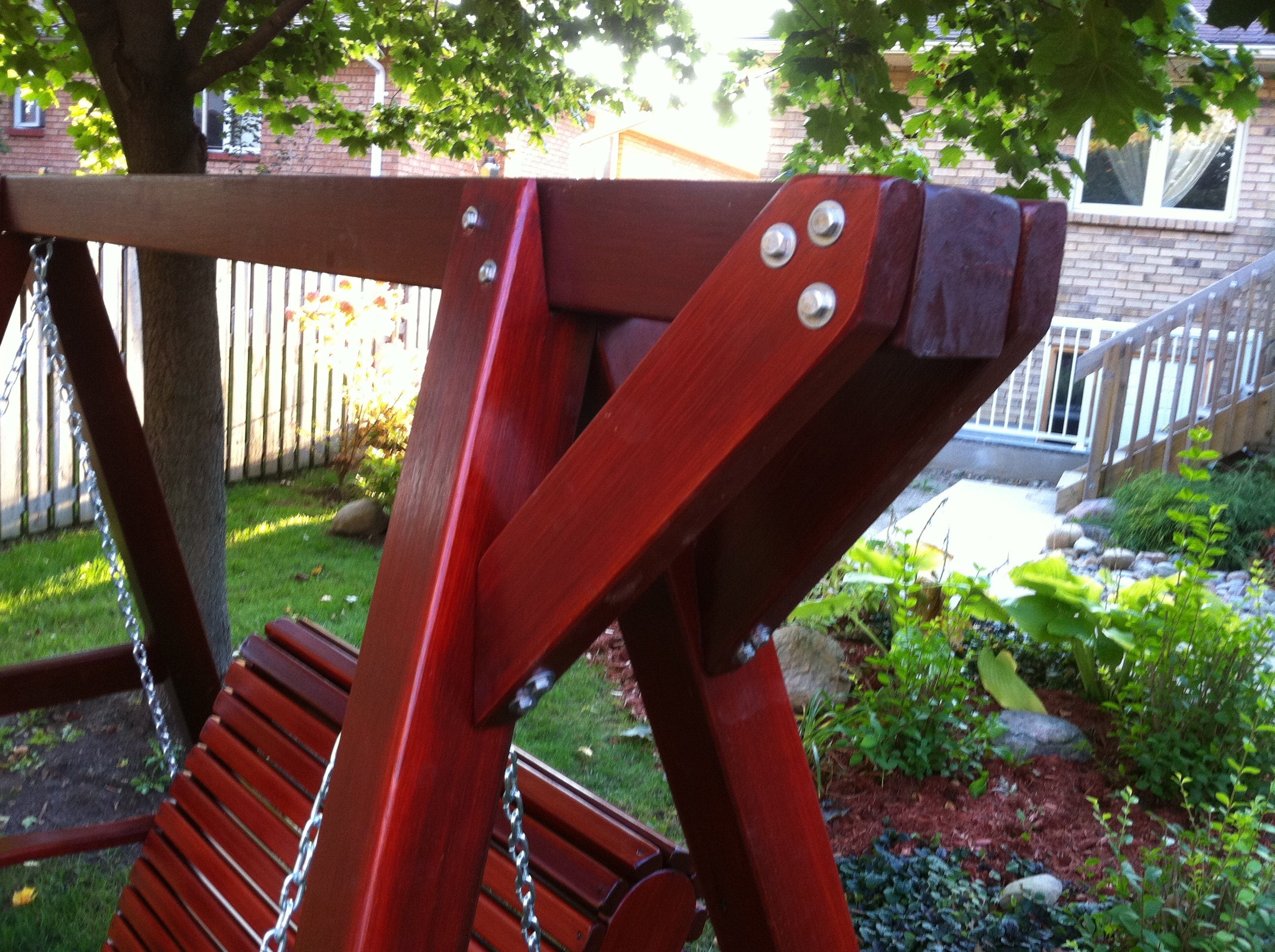 Poly-Luxe Lovers Porch Swing (Bench Only)