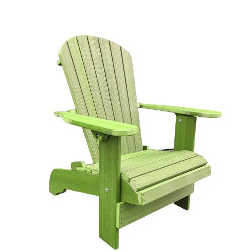 Poly-Luxe Recycled Plastic Royal Upright Adirondack Chair easiest to get in and out of (Large)