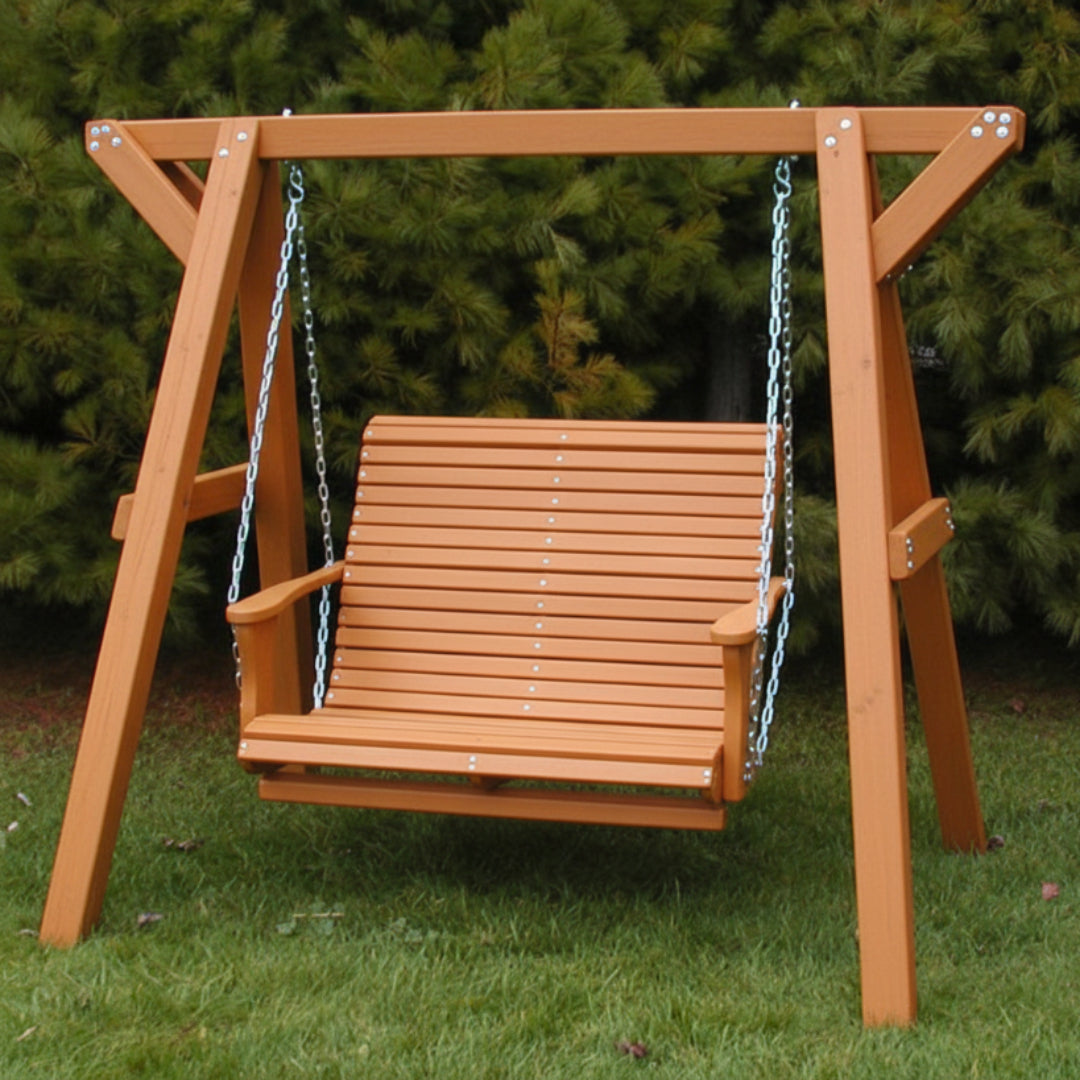 Poly-Luxe Lovers Porch Swing (Bench Only)