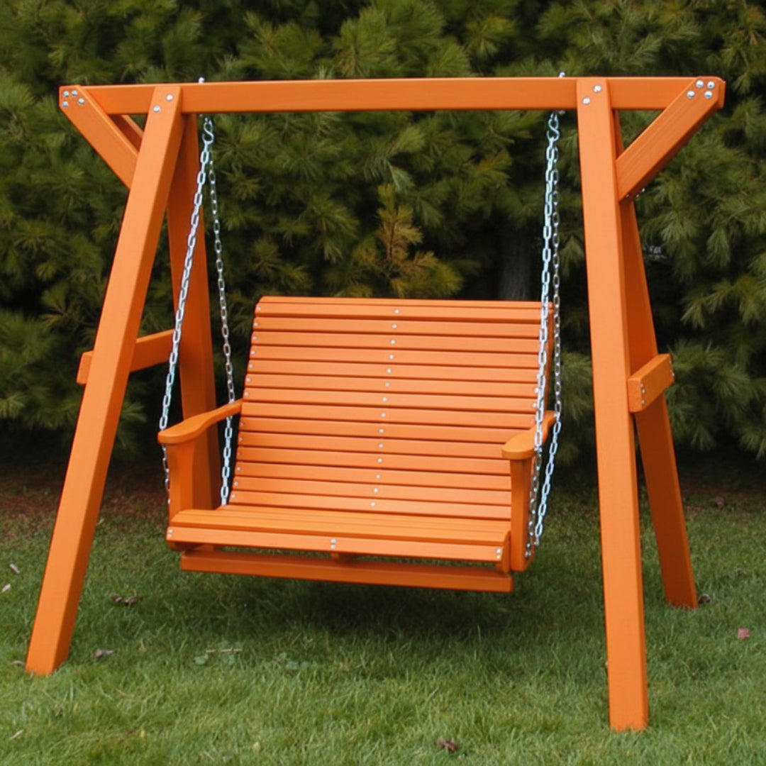 Poly-Luxe Lovers Porch Swing (Bench Only)