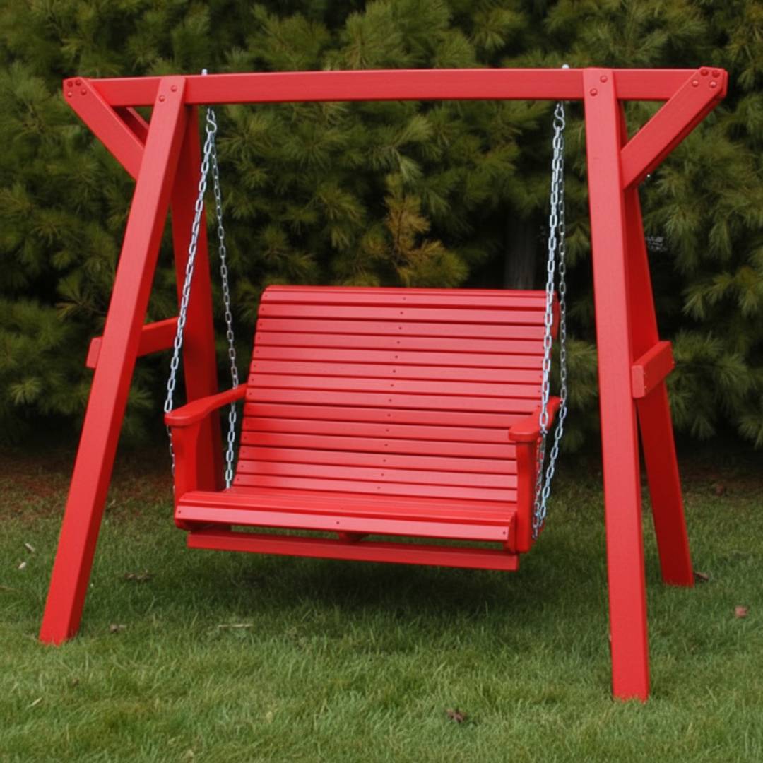 Poly-Luxe Lovers Porch Swing (Bench Only)