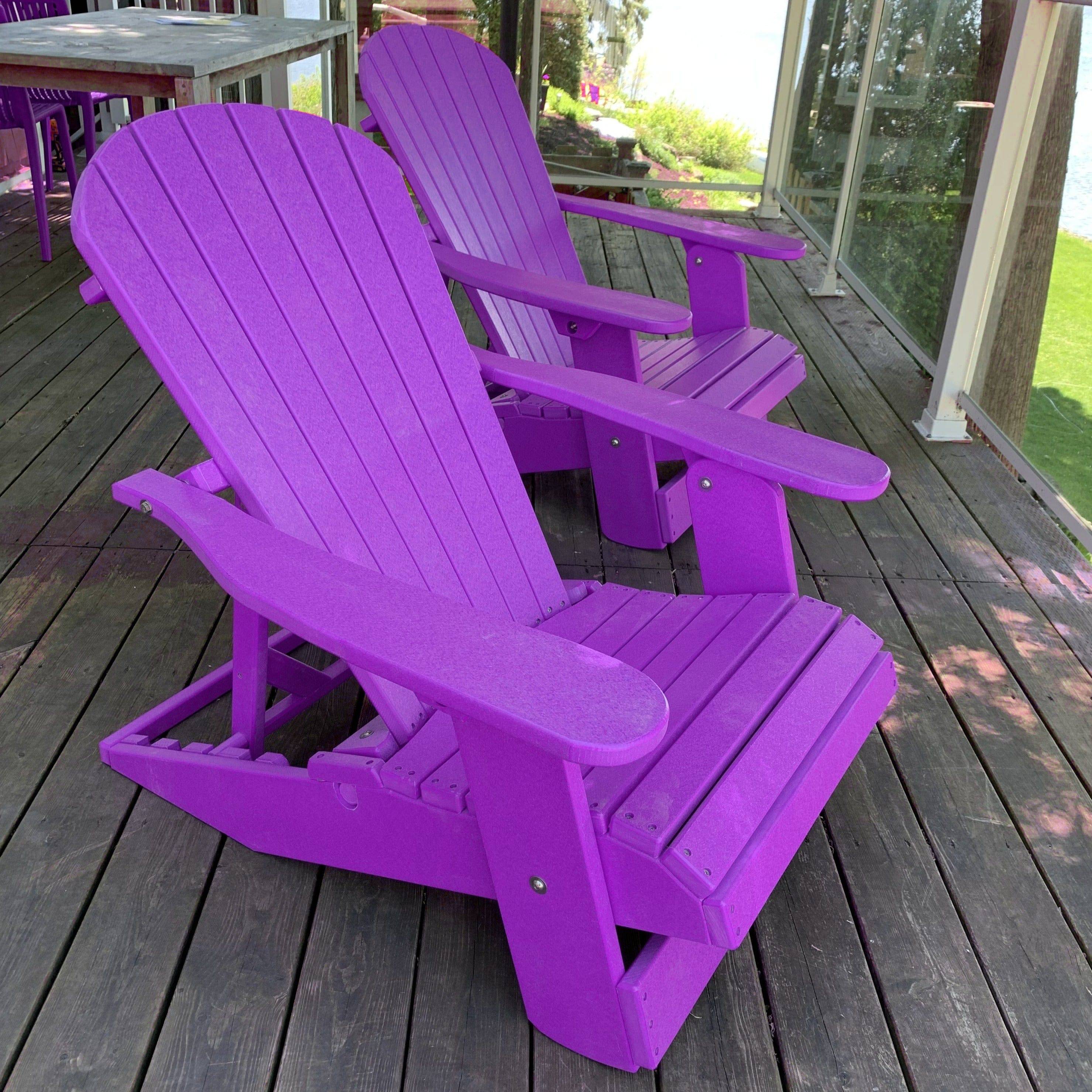 Poly-Luxe Royal Reclining Adirondack Chair (Large)