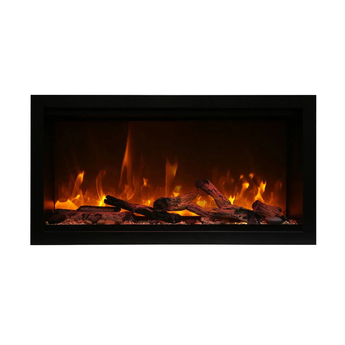 Amantii Symmetry SYM-50-XT Built in Smart Extra Tall Outdoor Electric Fireplace