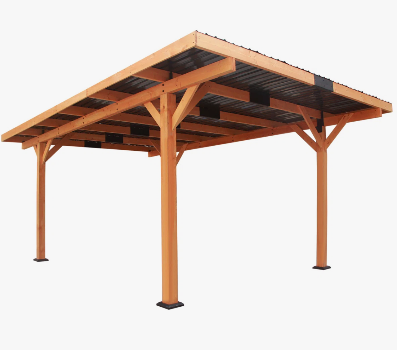 Beneouya--18.3X12.6X7.8-FT-Wooden-Carport-Garage-With-Steel-Roof-YS4001BRW01-L623-K~BNEK1012