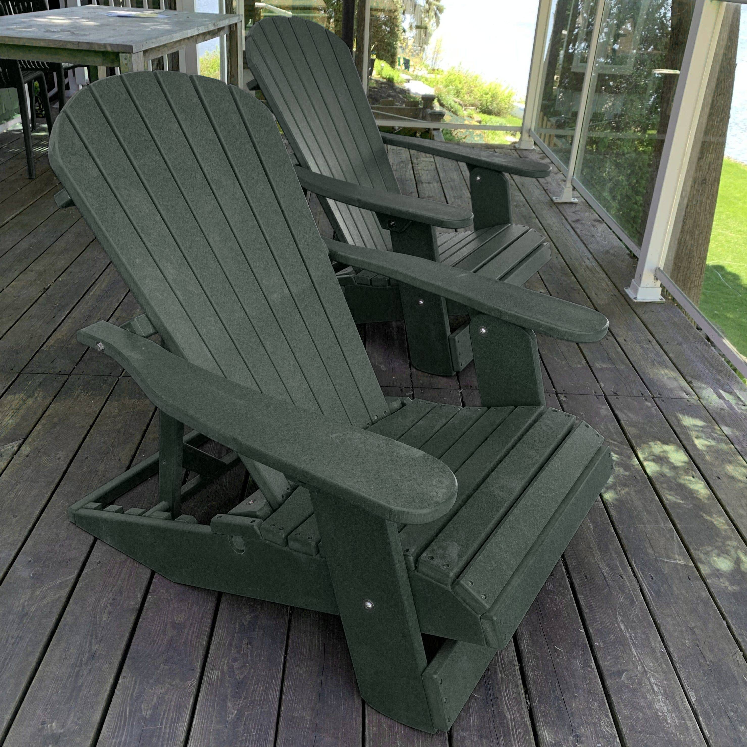 Poly-Luxe Royal Reclining Adirondack Chair (Large)