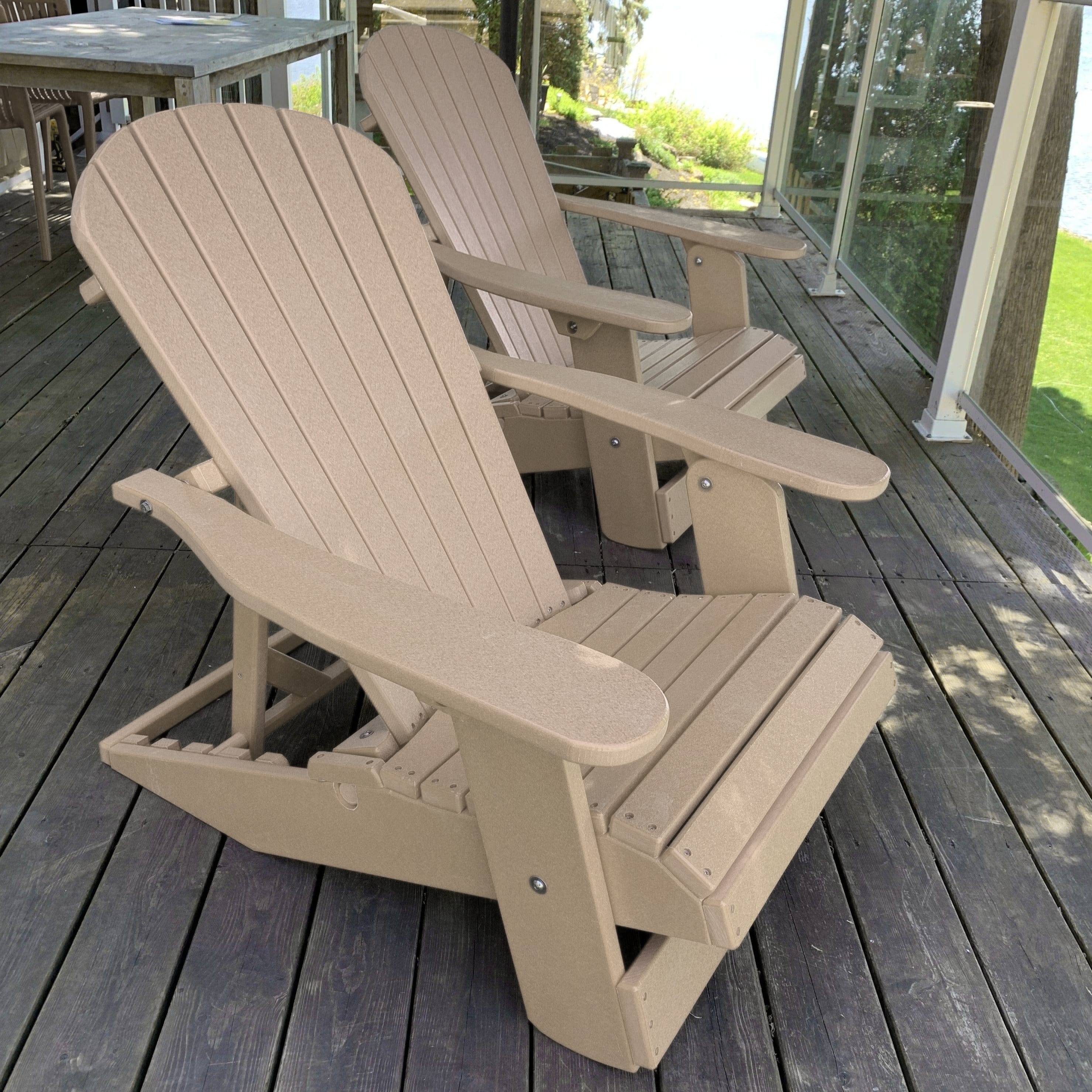 Poly-Luxe Royal Reclining Adirondack Chair (Large)