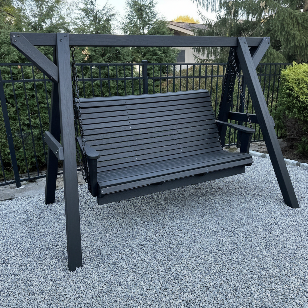 Poly-Luxe Family Porch Swing (Bench Only)