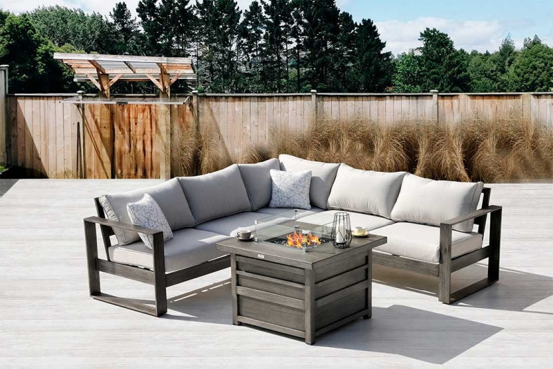 Darcy Aluminum Firepit Table