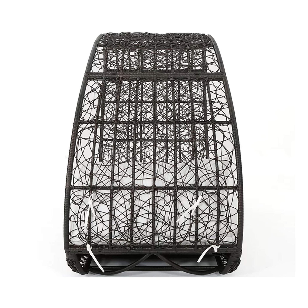 Alora Large 2-Person Abigal Outdoor Wicker Daybed With Aluminum Frame And Cushions (SAK23942)