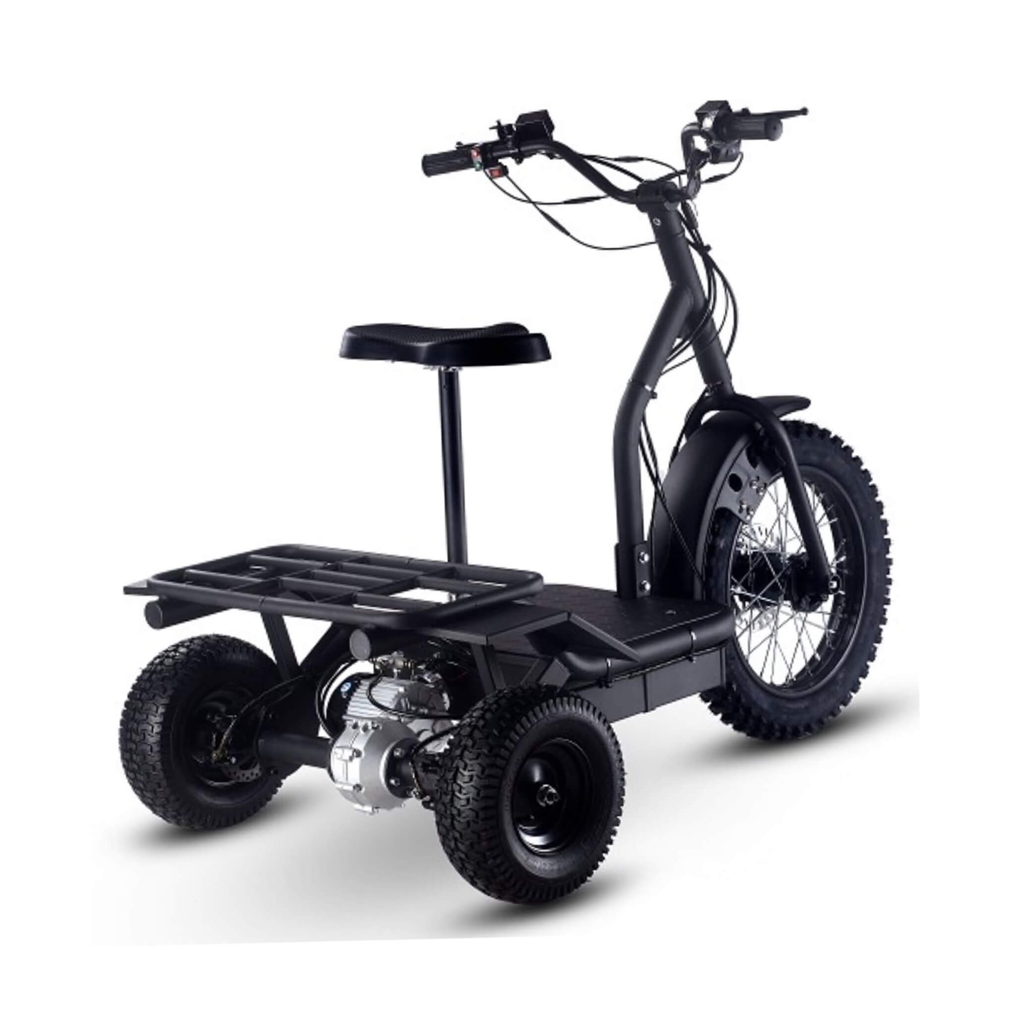 MotoTec 48V 1200W Electric Trike Three Wheel Scooter