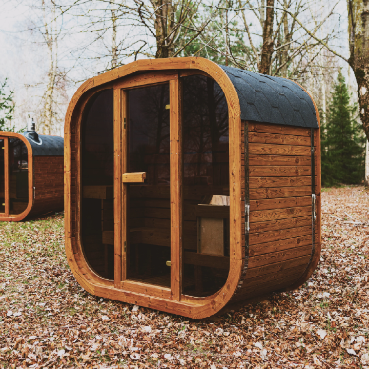 Patio Elegance MW16 ThermoWood Outdoor Sauna - Premium Outdoor Relaxation Experience