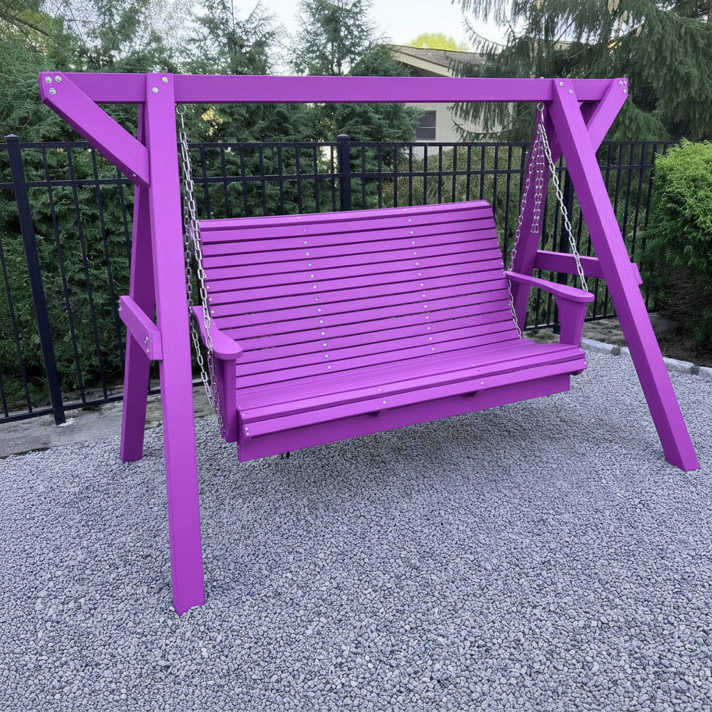 Poly-Luxe Family Porch Swing (Bench Only)