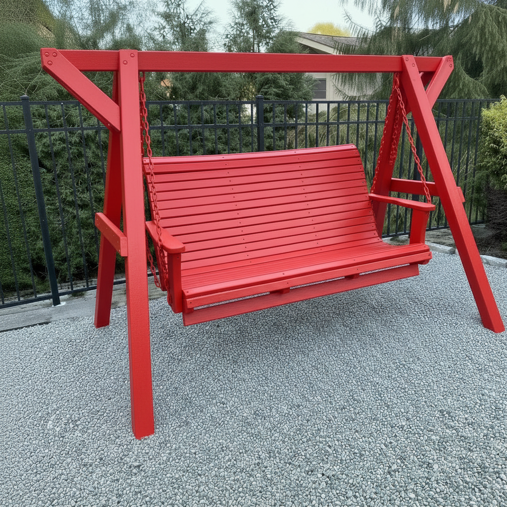 Poly-Luxe Family Porch Swing (Bench Only)