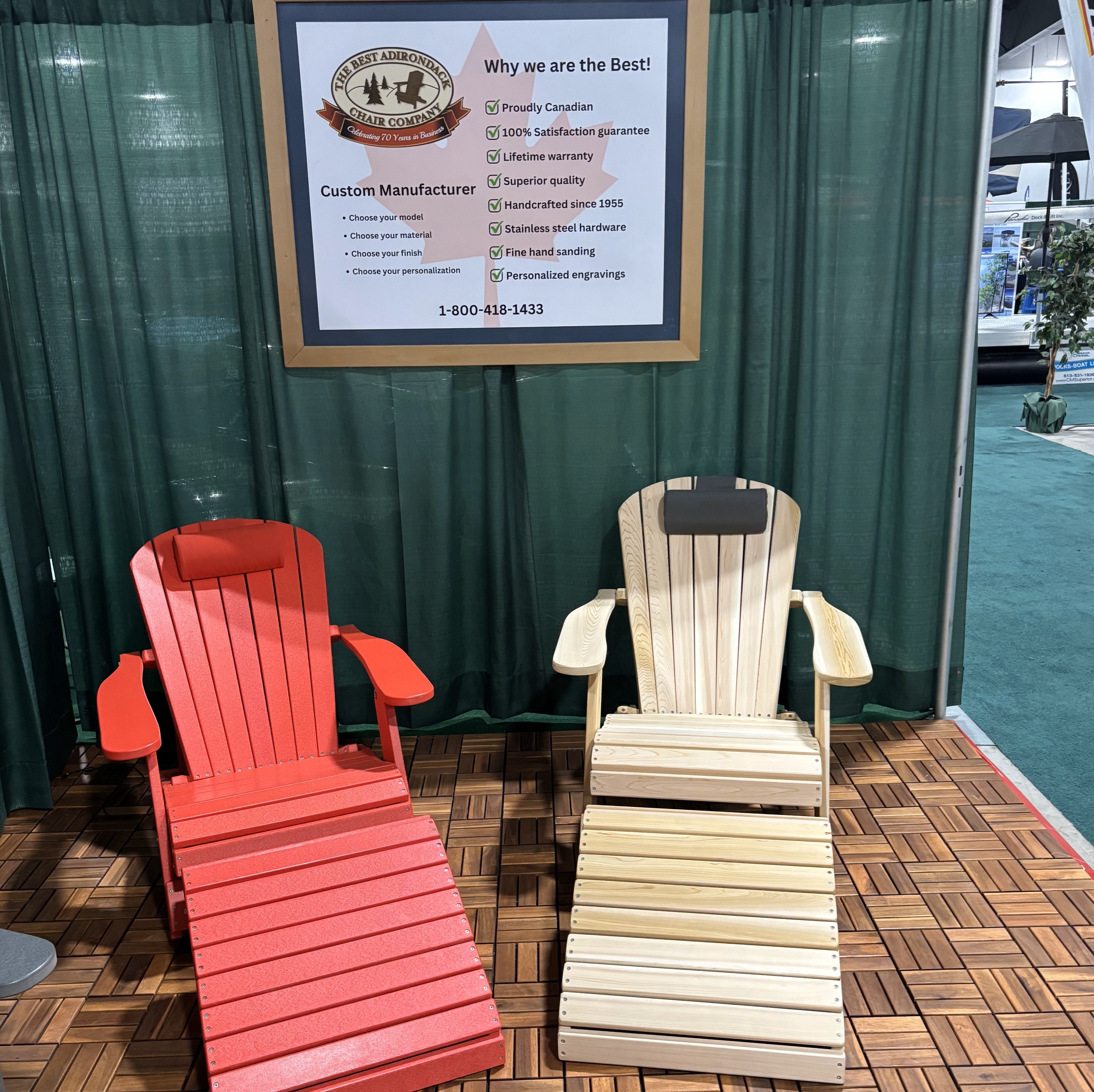 Poly-Luxe Royal Reclining Adirondack Chair (Large)
