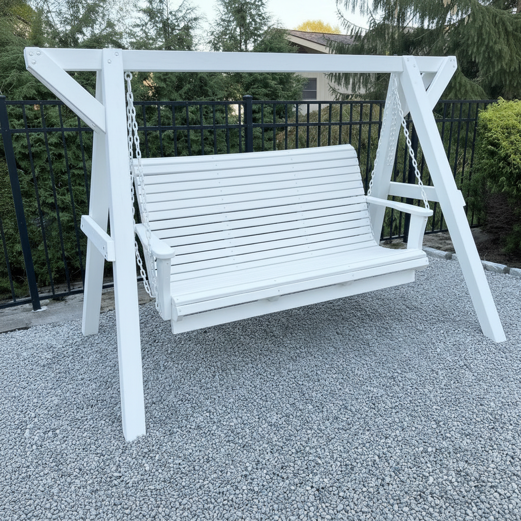 Poly-Luxe Family Porch Swing (Bench Only)