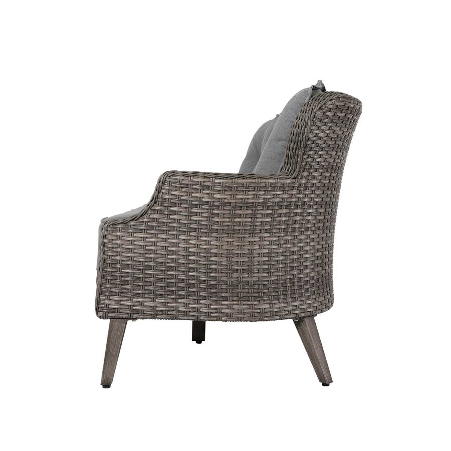 Tenaya 3-Piece Wicker Sofa Set with Stationary Chairs