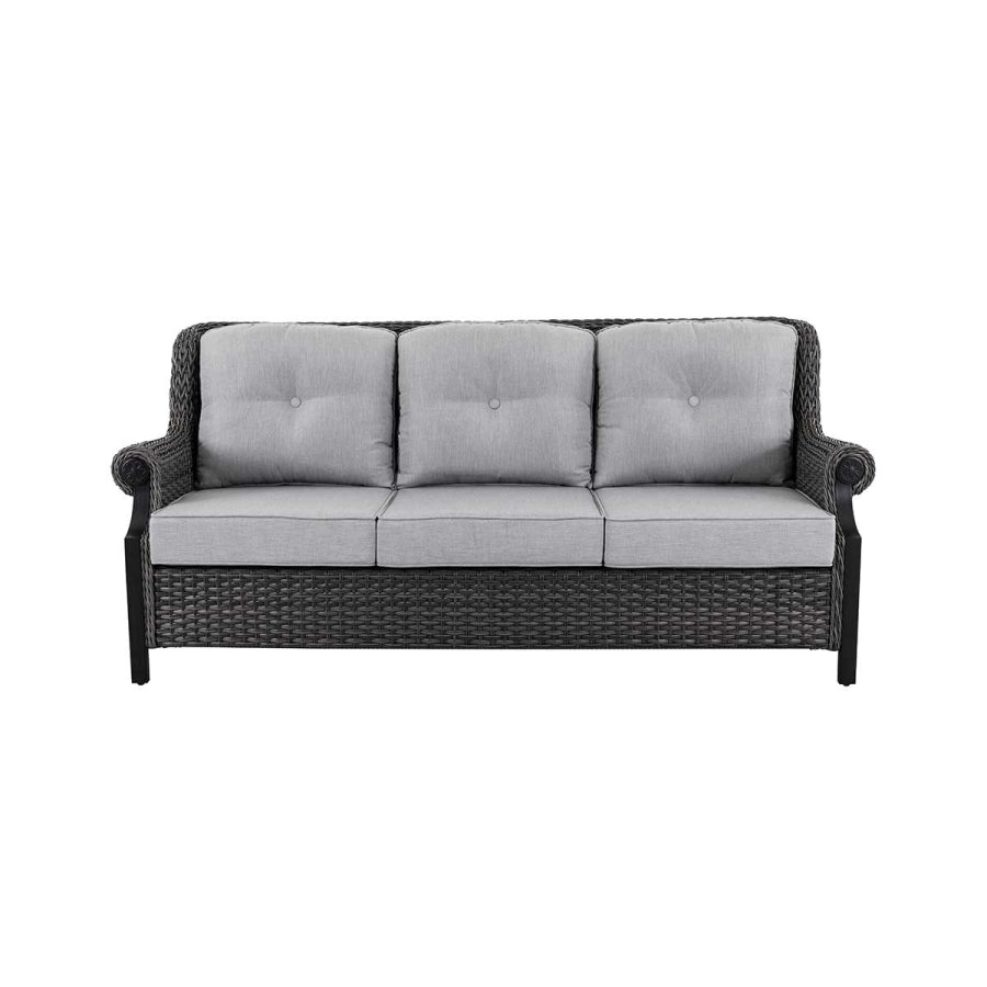 Lassen 4-Piece Firepit Set with Swivel Rocking Chairs