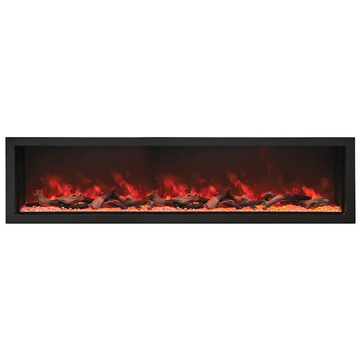 Amantii Panorama Deep Extra Tall 60 Inch Indoor Outdoor Electric Fireplace