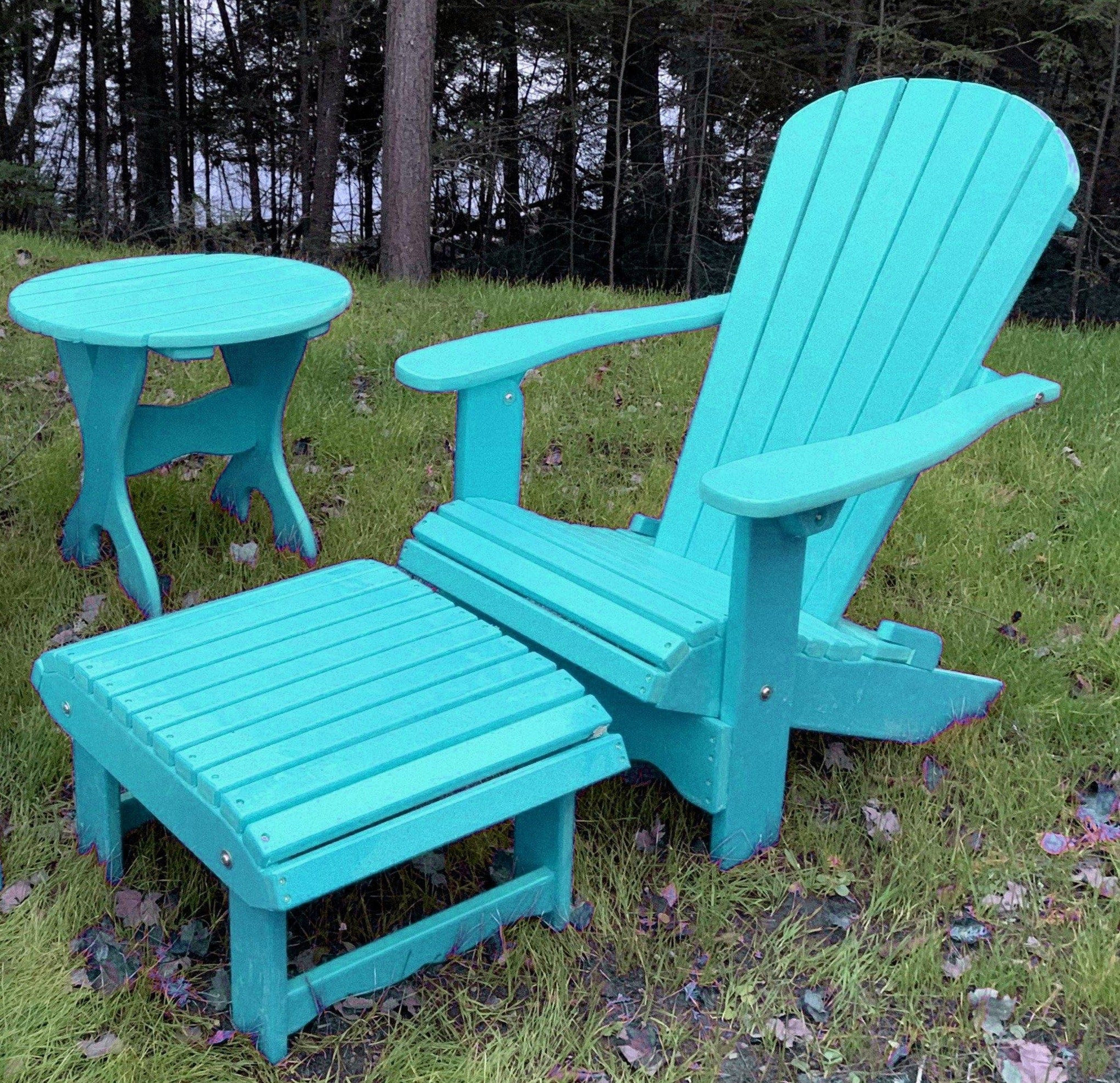Poly-Luxe Recycled Plastic Classic Adirondack Chair (Standard)