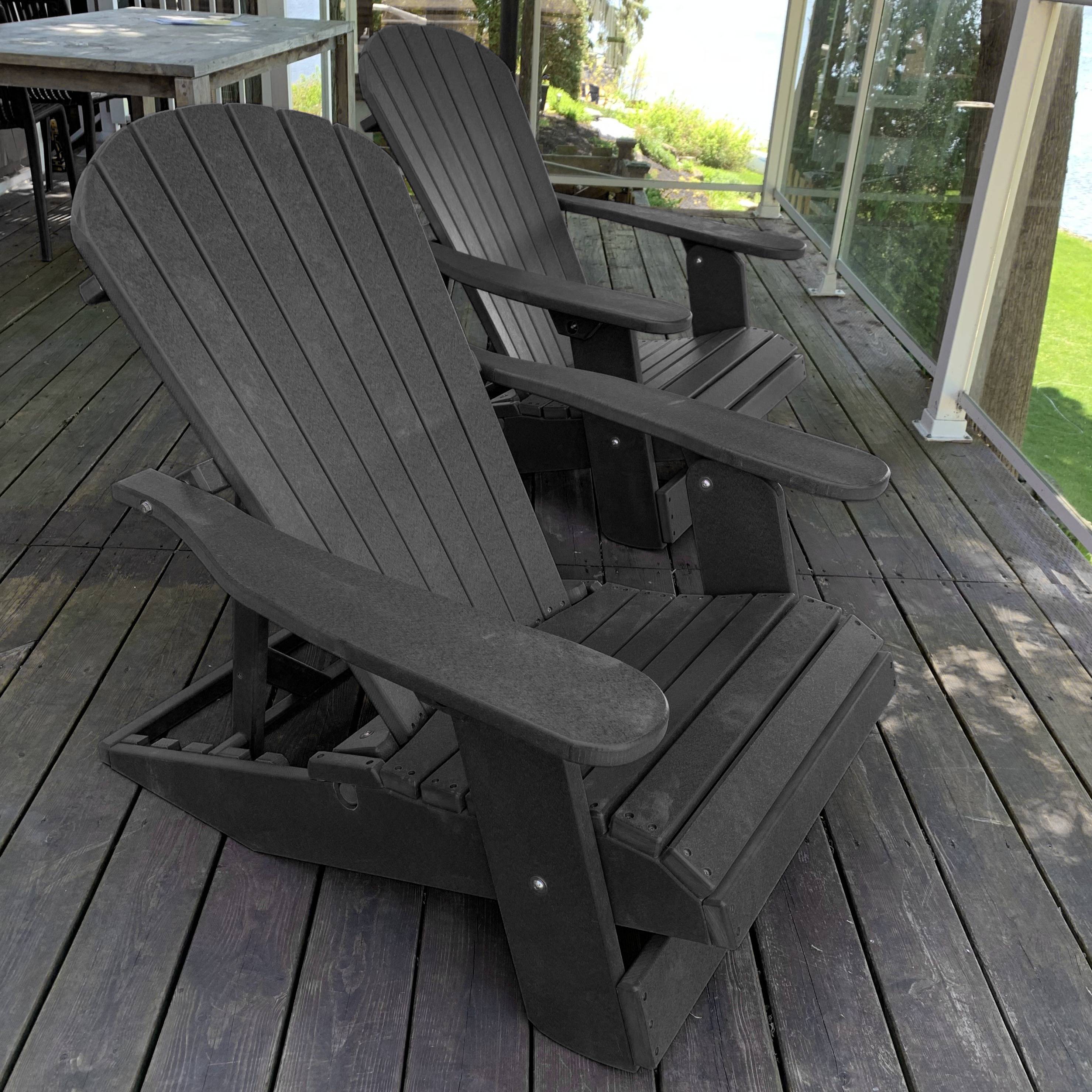 Poly-Luxe Royal Reclining Adirondack Chair (Large)