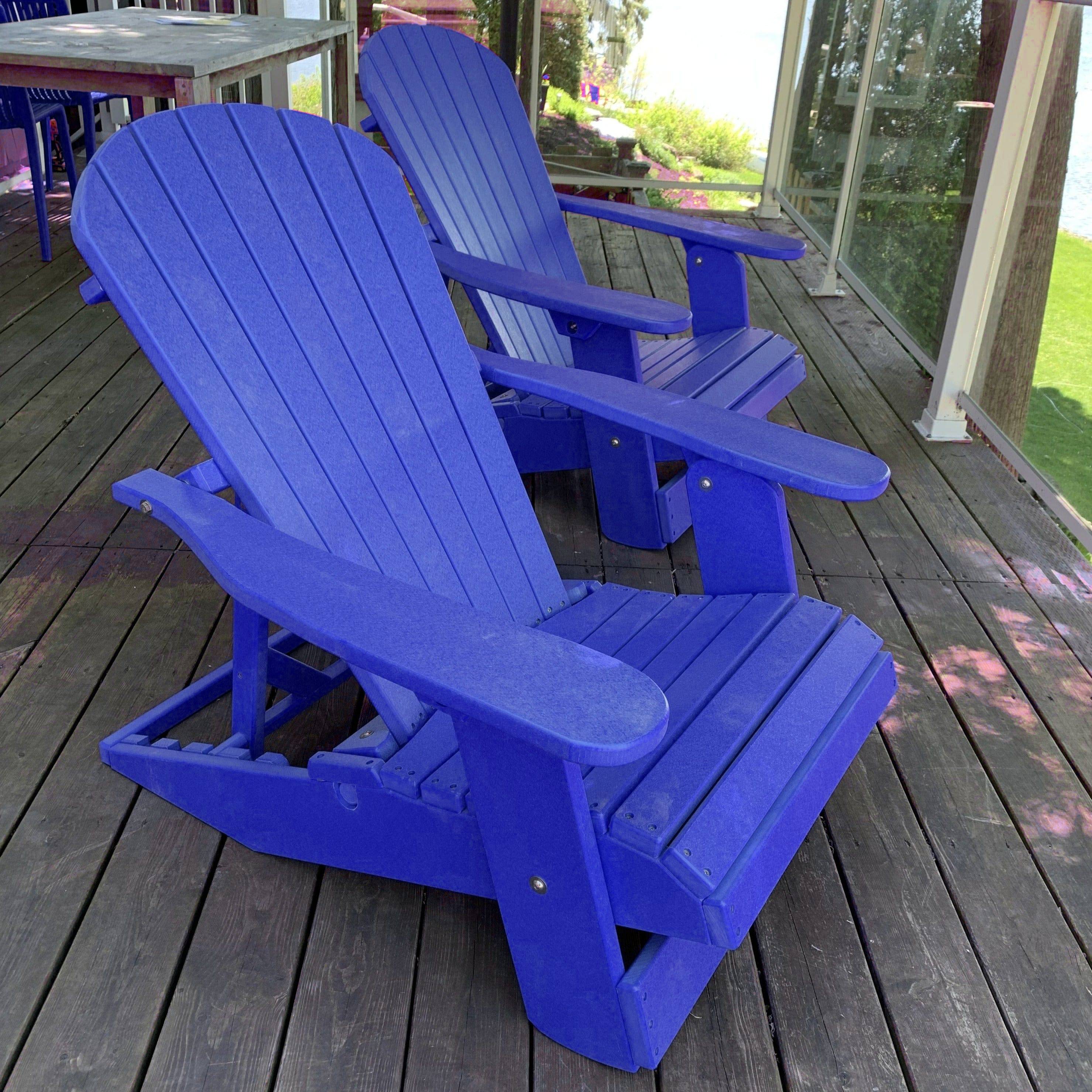 Poly-Luxe Royal Reclining Adirondack Chair (Large)