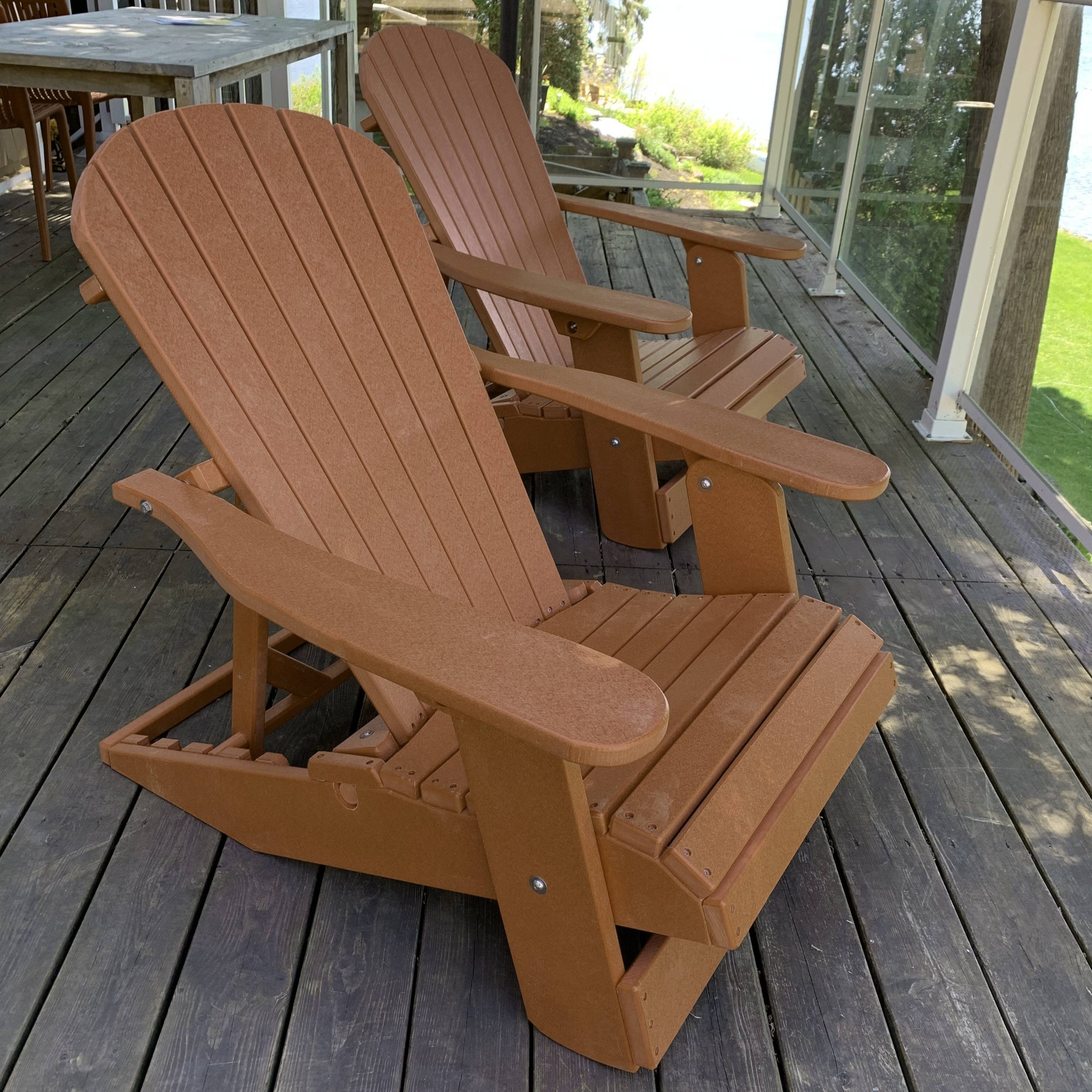 Poly-Luxe Royal Reclining Adirondack Chair (Large)