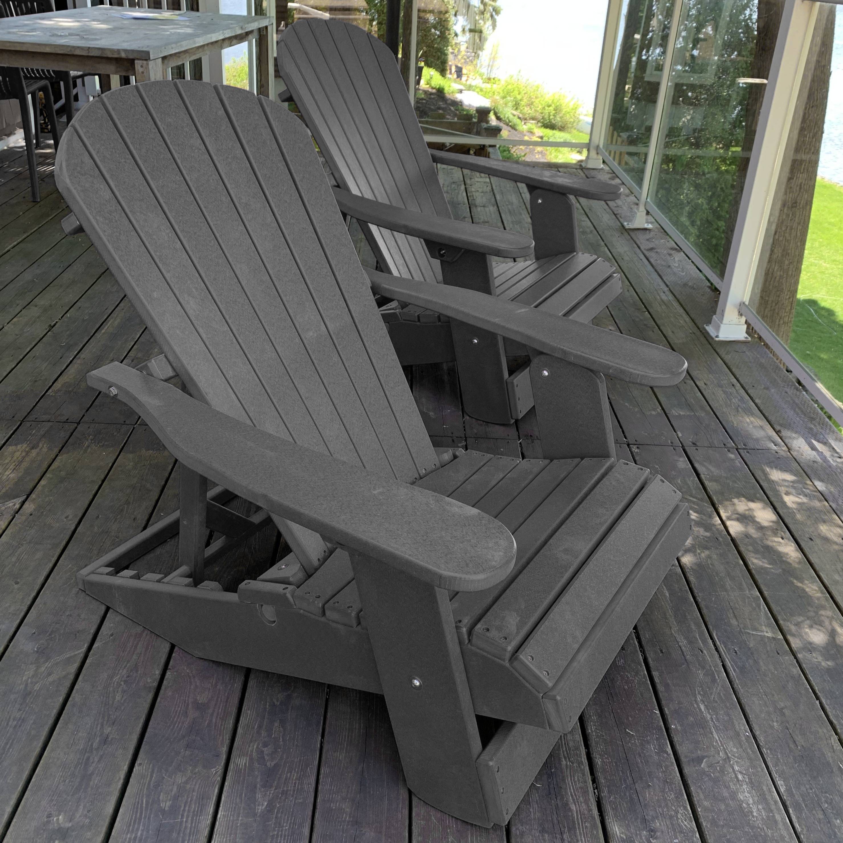 Poly-Luxe Royal Reclining Adirondack Chair (Large)