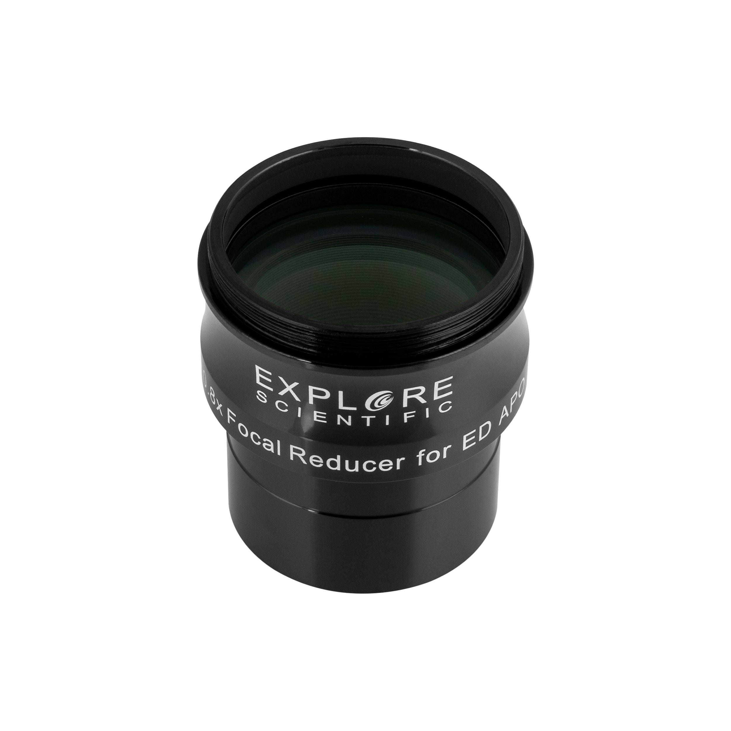 ED80 Essential Series Air-Spaced Triplet Refractor Telescope with 0.8x Focal Reducer and iEXOS-100-2 PMC-Eight Equatorial Tracker System