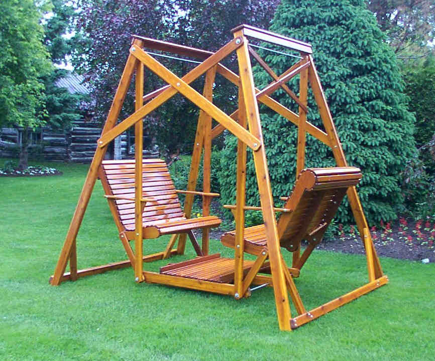 Wooden Classic Garden Swing