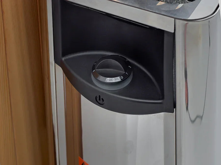 Golden Designs Vorarlberg Traditional Outdoor Steam Sauna – Canadian Hemlock | GDI-8105-01 / Vorarlberg | 5 Person