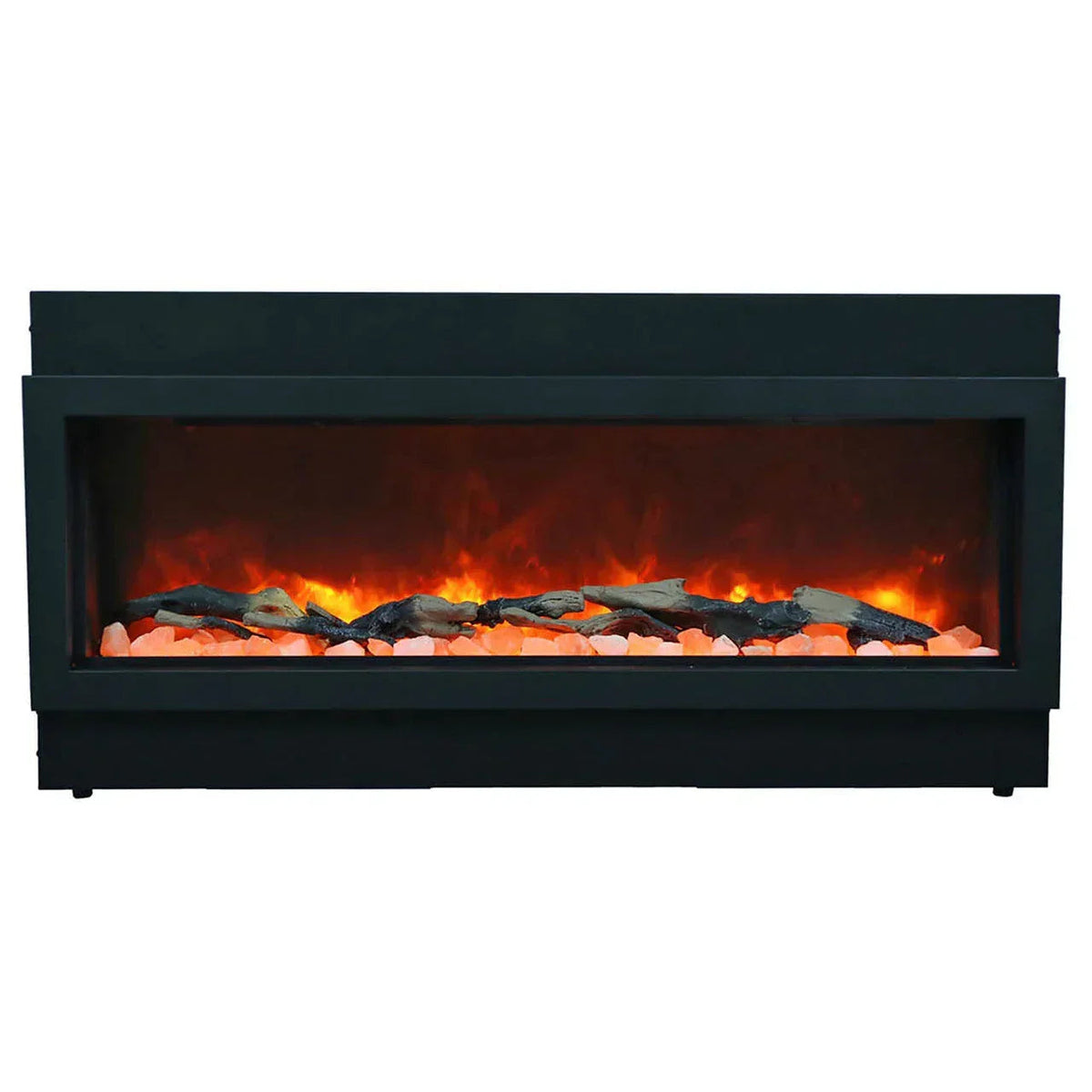 Amantii Panorama Deep Extra Tall 60 Inch Indoor Outdoor Electric Fireplace
