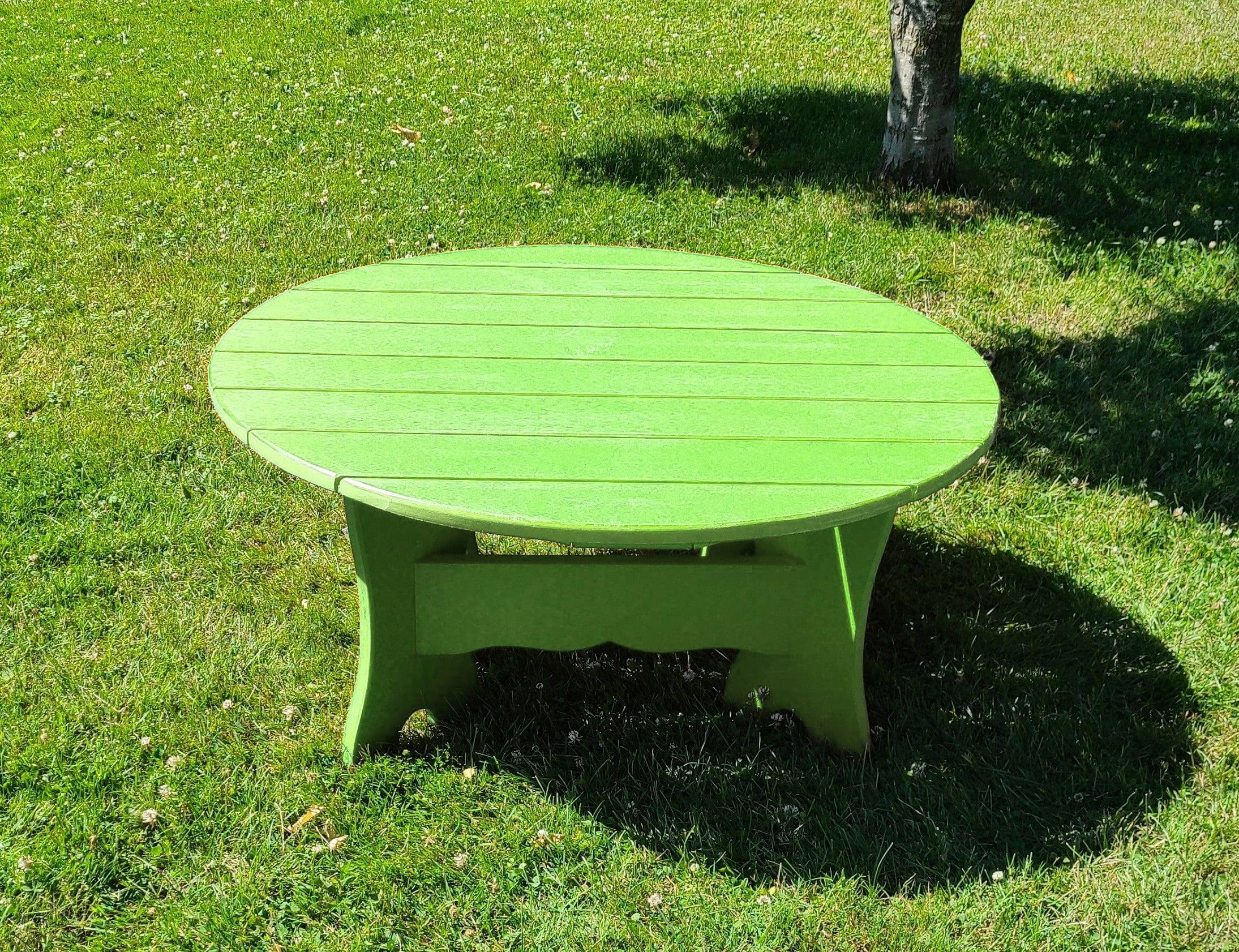 Poly-Luxe 42" Round Coffee Table