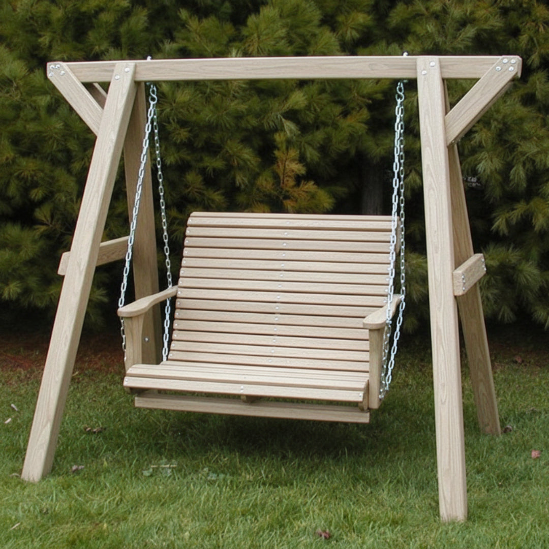 Poly-Luxe Lovers Porch Swing (Bench Only)