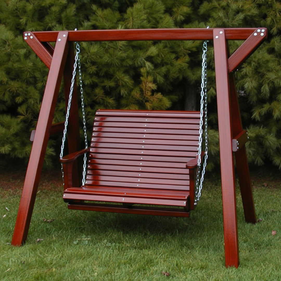 Wooden Lovers Porch Swing (Bench Only)