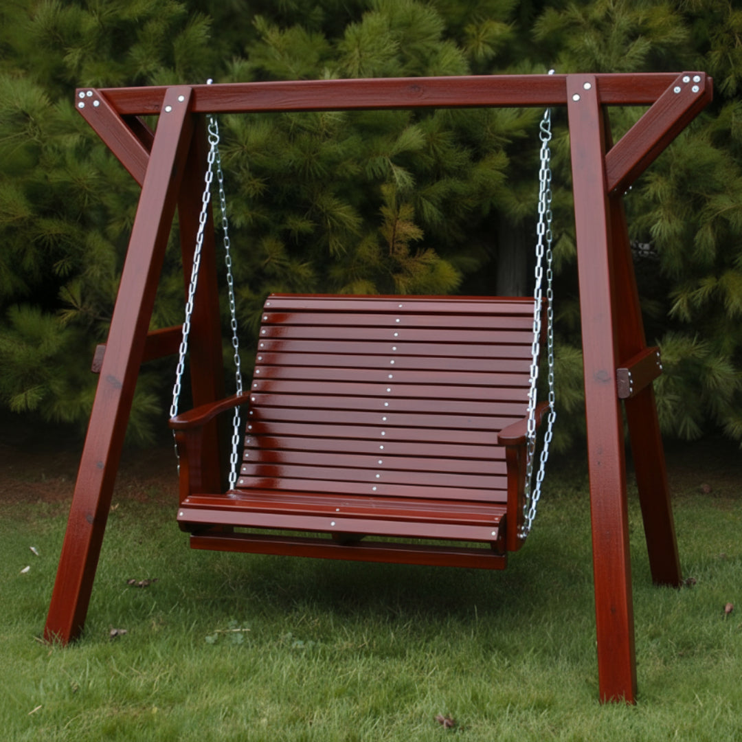 Wooden Lovers Porch Swing (Bench Only)
