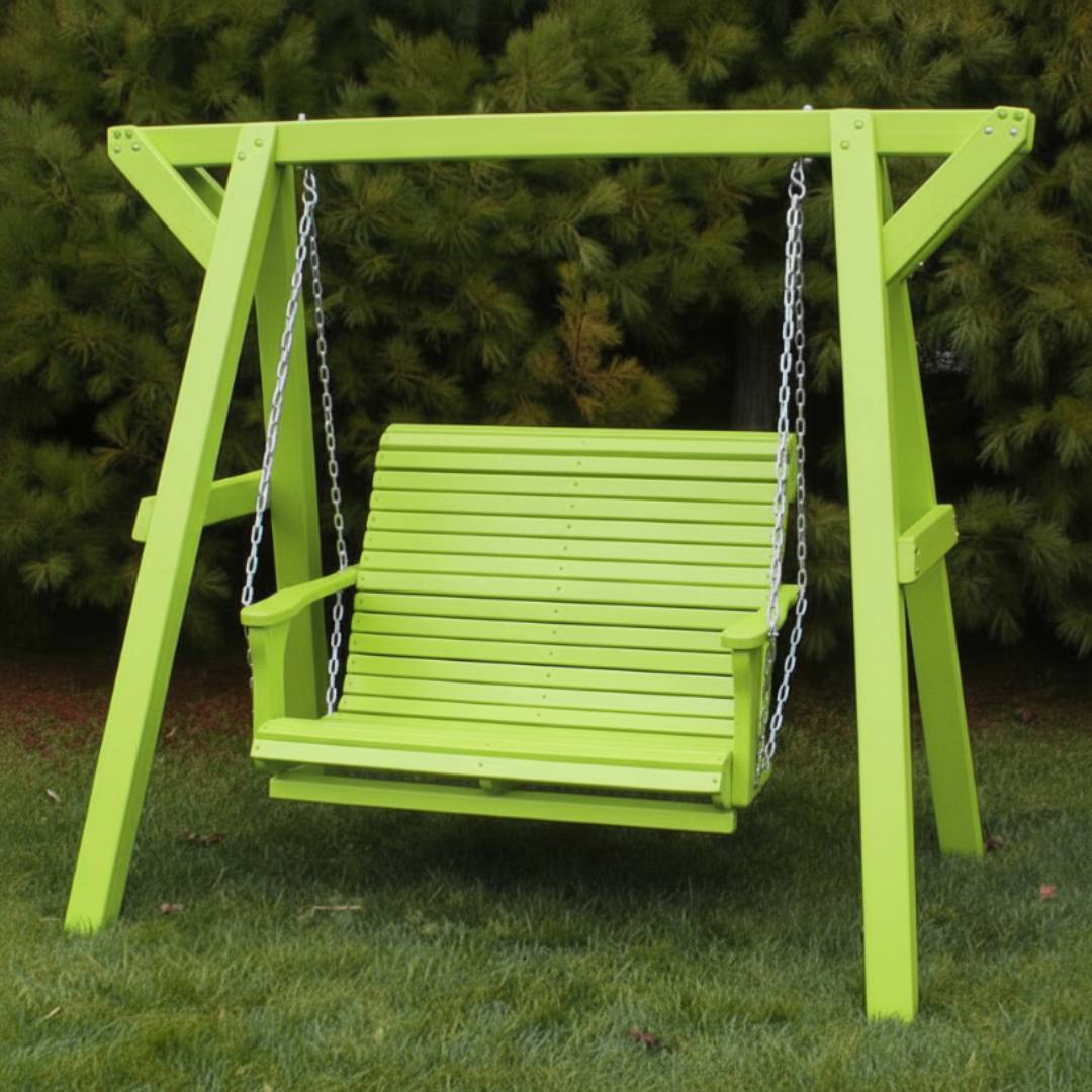 Poly-Luxe Lovers Porch Swing (Bench Only)