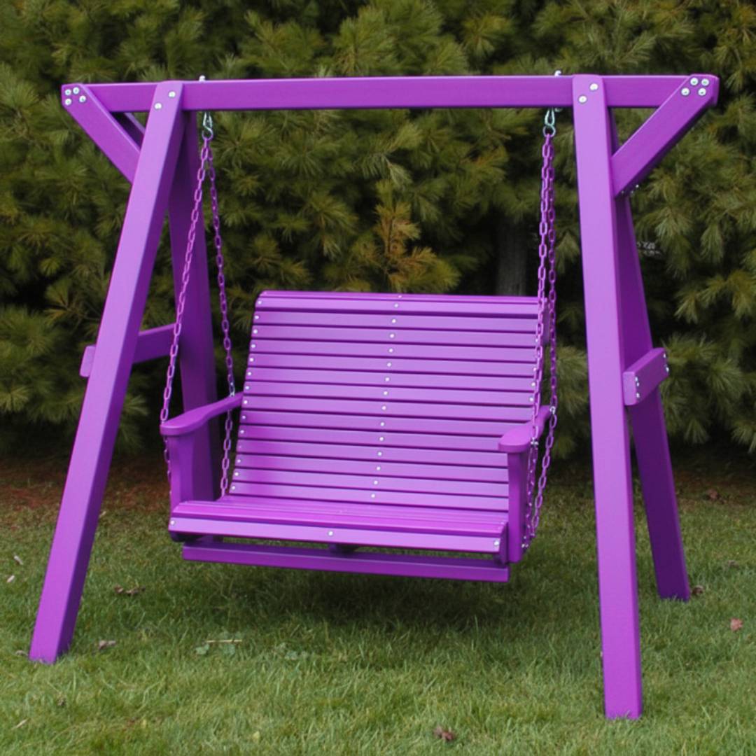 Poly-Luxe Lovers Porch Swing (Bench Only)