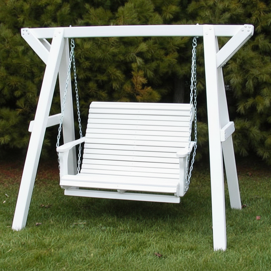 Poly-Luxe Lovers Porch Swing (Bench Only)