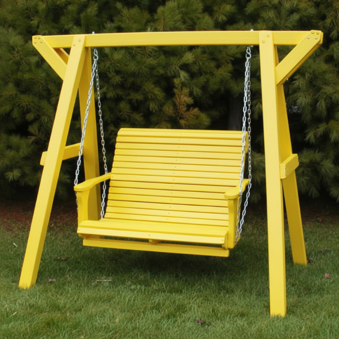Poly-Luxe Lovers Porch Swing (Bench Only)
