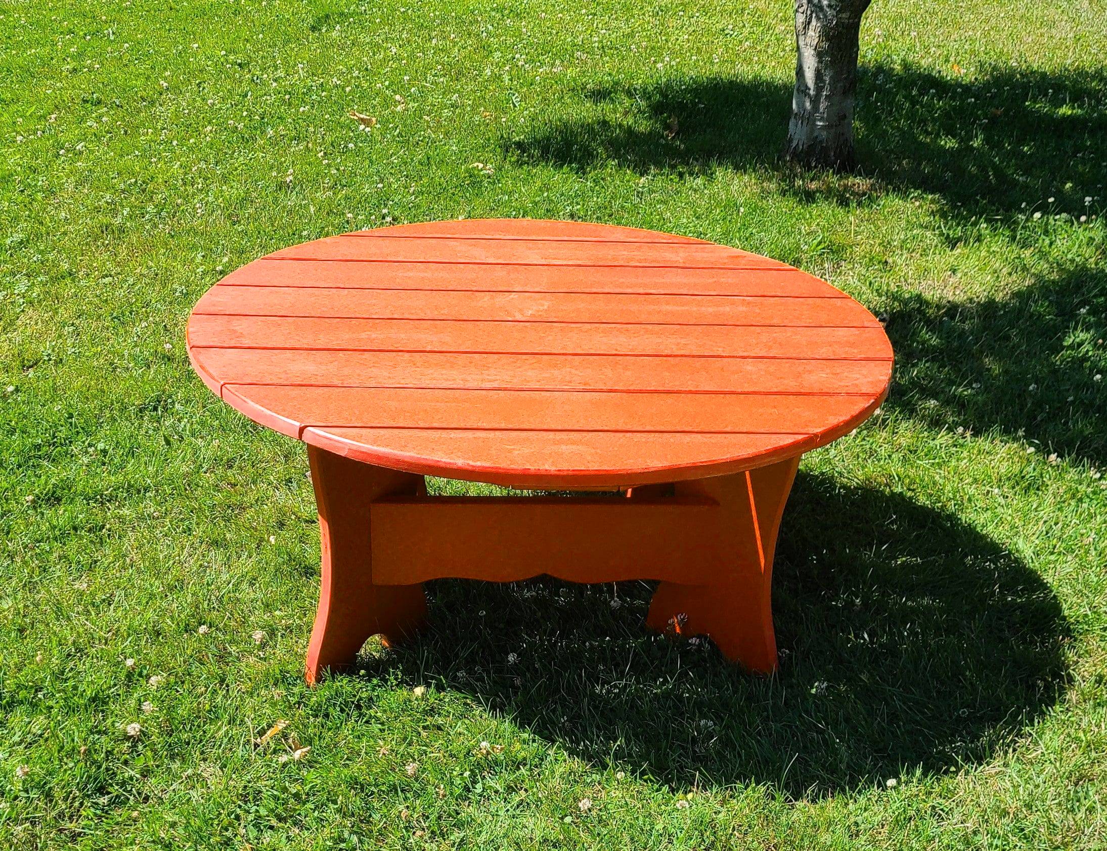 Poly-Luxe 42" Round Coffee Table