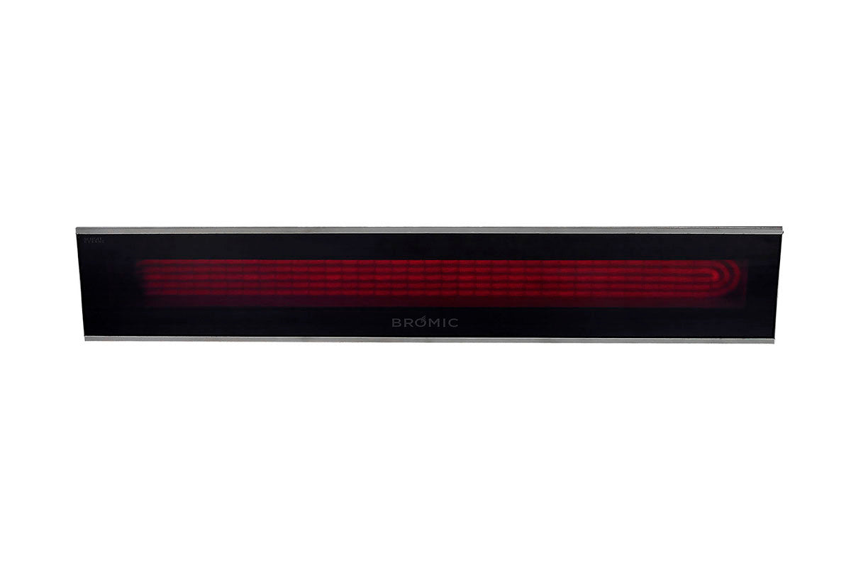 Bromic Heaters Platinum Marine Smart-Heat 4500 Watt Radiant Infrared Outdoor Electric Heater | Black | 240V