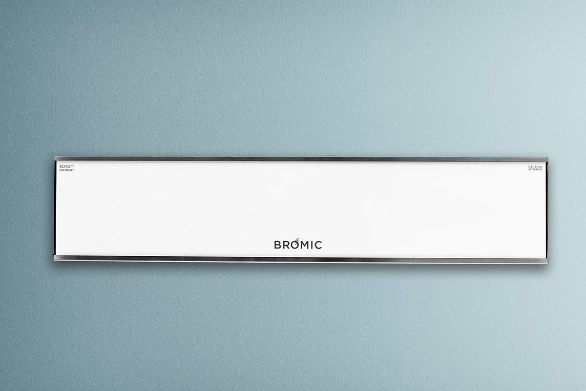 Bromic Heaters Platinum Marine Smart-Heat 3400 Watt Radiant Infrared Outdoor Electric Heater | White | 208V