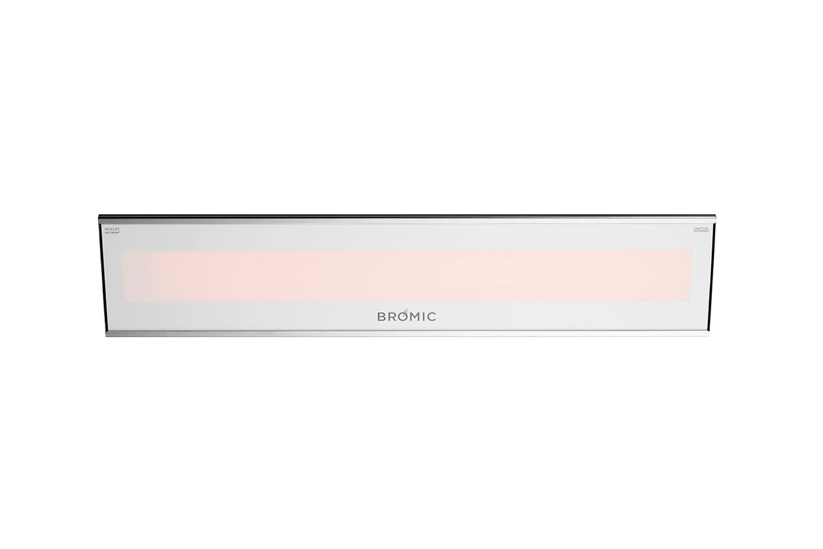 Bromic Heaters Platinum Smart-Heat 3400 Watt Radiant Infrared Outdoor Electric Heater | White | 240V