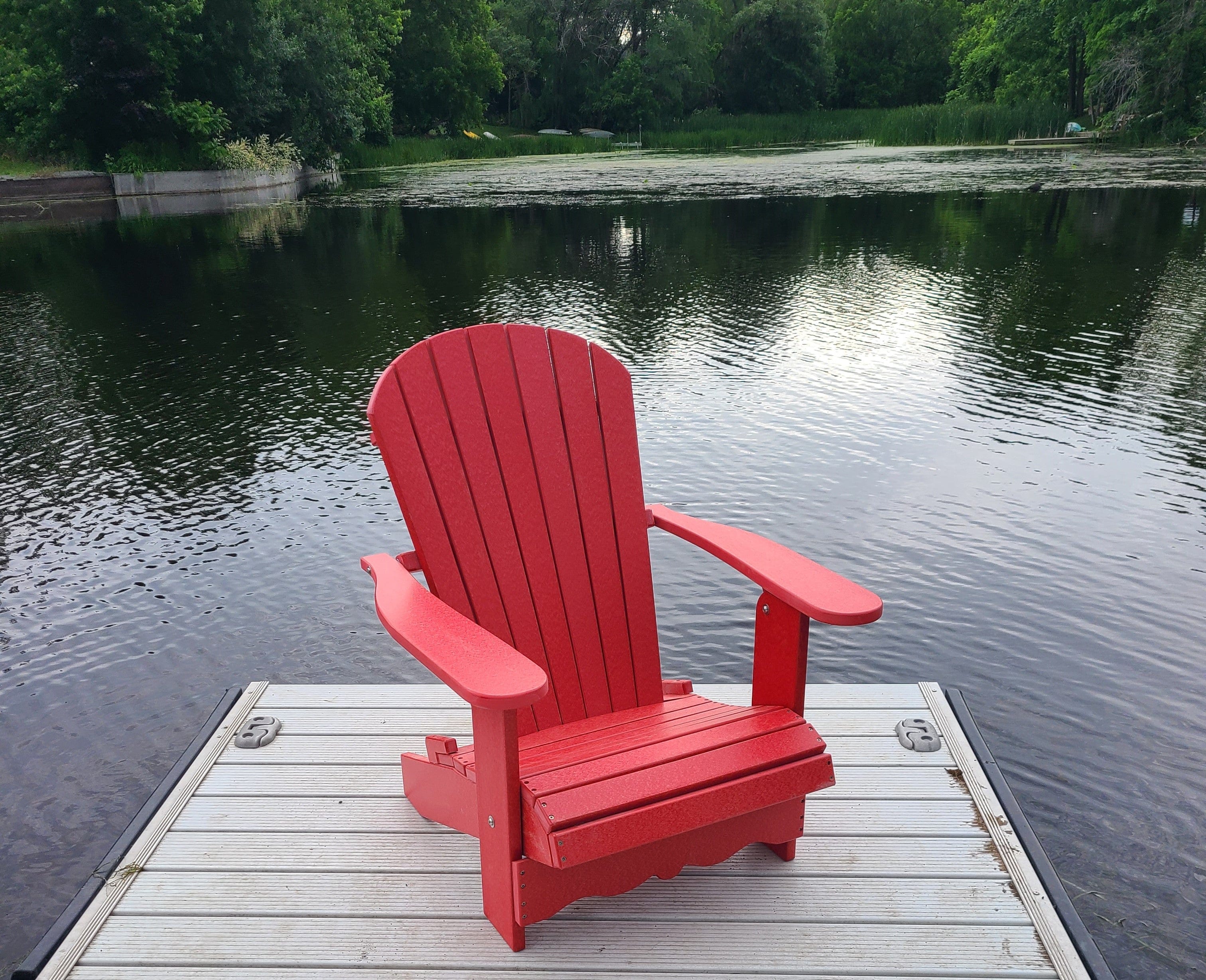 Poly-Luxe Folding Royal Adirondack Chair (Large)