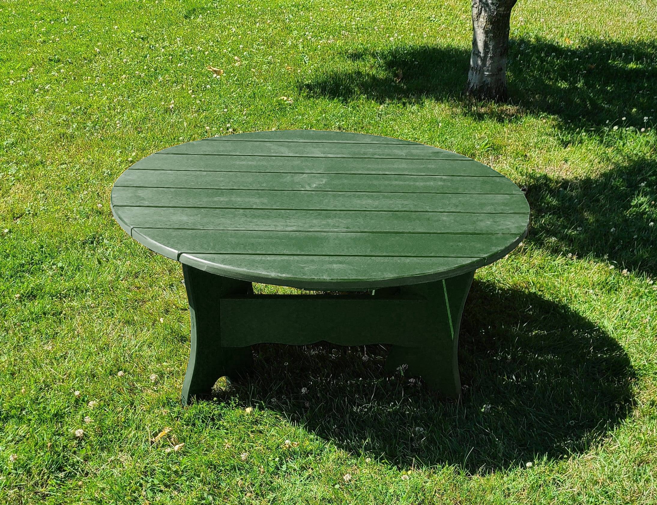 Poly-Luxe 42" Round Coffee Table