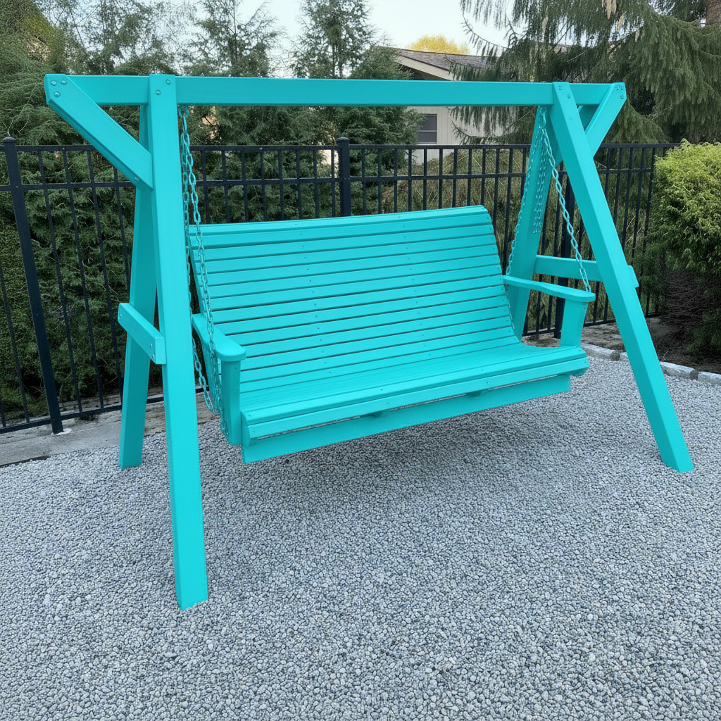 Poly-Luxe Family Porch Swing (Bench Only)