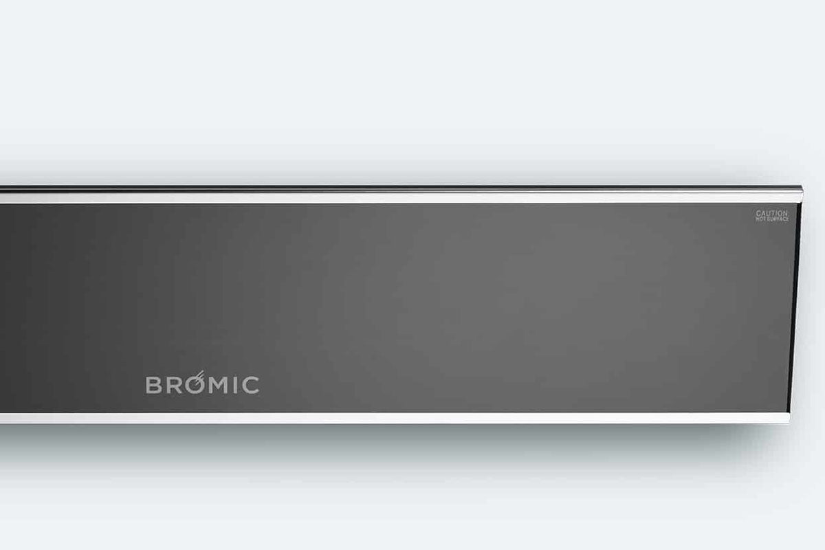 Bromic Heaters Platinum Marine Smart-Heat 3400 Watt Radiant Infrared Outdoor Electric Heater | Black | 240V